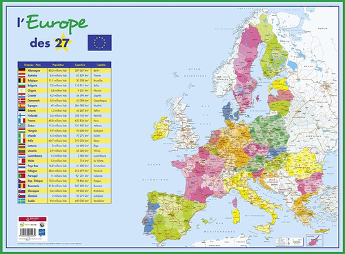 Podkładka na biurko MEMO BOARD Europa