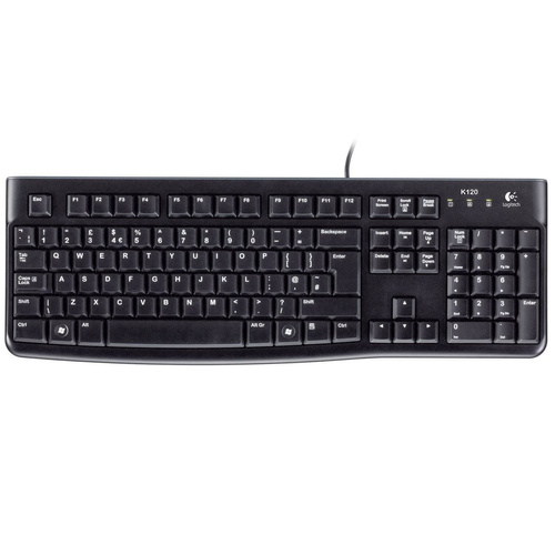 Klawiatura przewodowa LOGITECH K120 QWERTZ