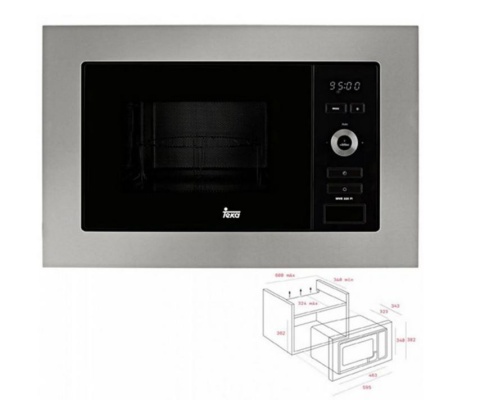 Kuchenka mikrofalowa do zabudowy TEKA MWE 225 FI