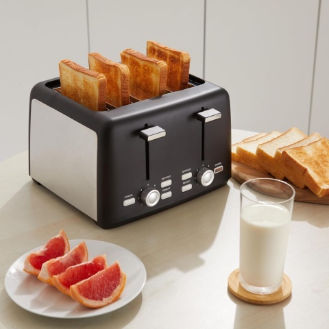 Toster Amazon Basics TA5406B-GS