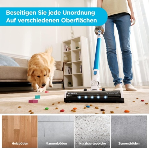 Odkurzacz pionowy bezprzewodowy EUREKA BR5