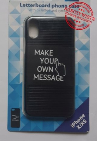 Etui LAB31 dla iPhone X/XS czarny