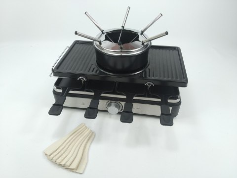 Zestaw do fondue oraz do raclette EMERIO RG-124930
